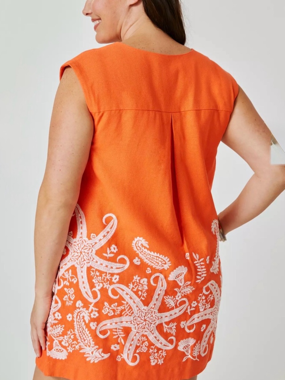 Maeve Embroidered Tunic Dress - Picture 7 of 15